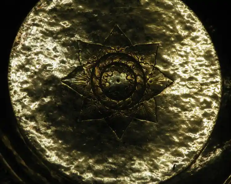 Solar dish used to hold jewelry, National Museum of Malaysia